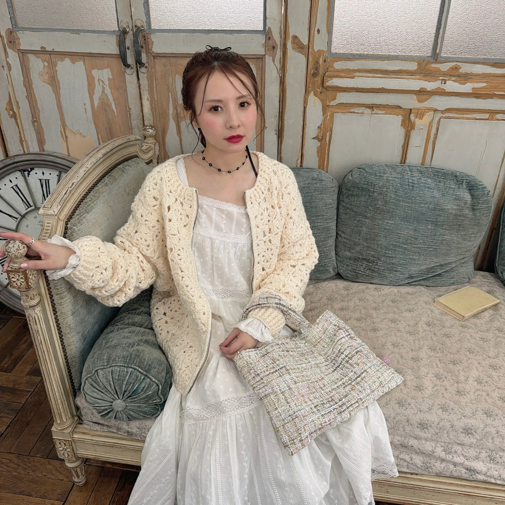 ★Clochetニットブルゾン