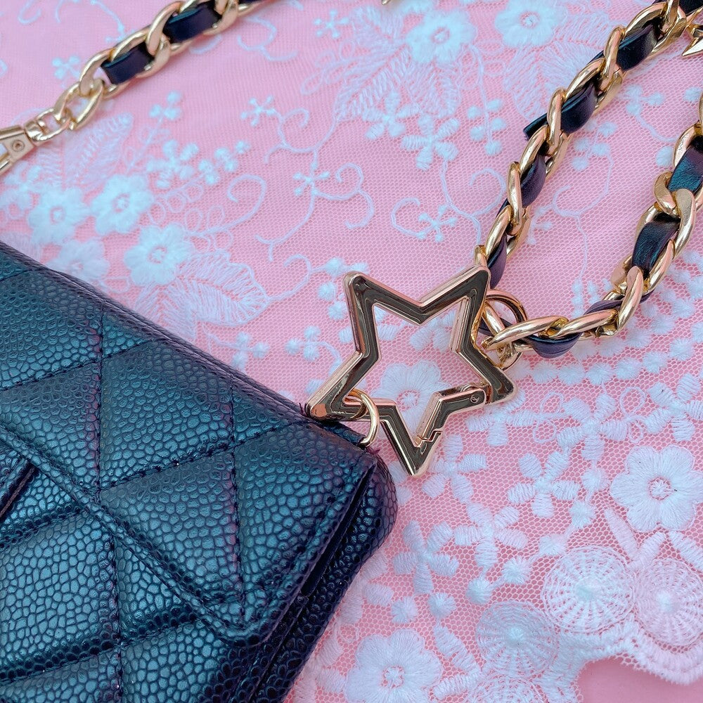 スマホケース Stella Chain ブラック