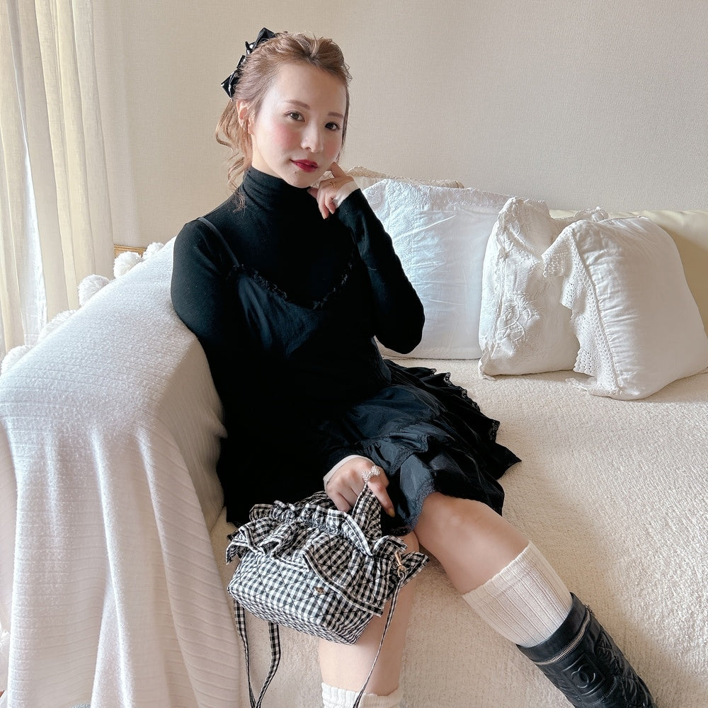 ★Bicolorタートルネック