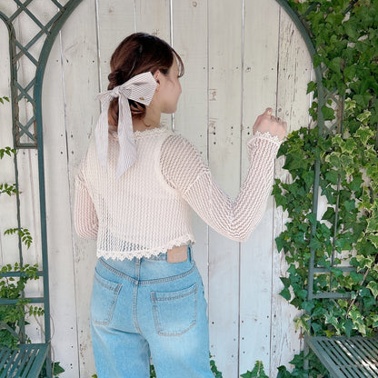 ★Bloomy クロシェットカーディガン