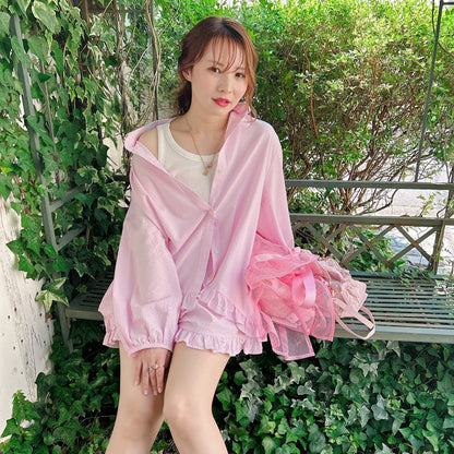 ★Pink Museシャツセットアップ