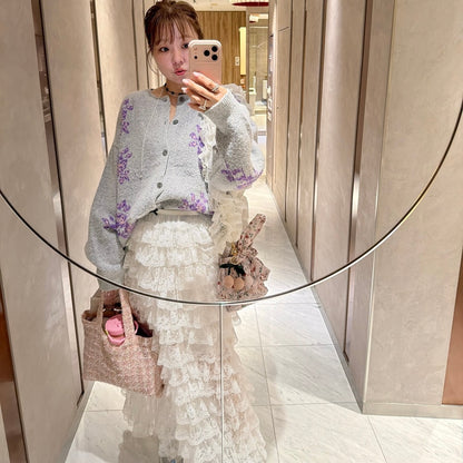 ★Sunday Bloomニットカーディガン