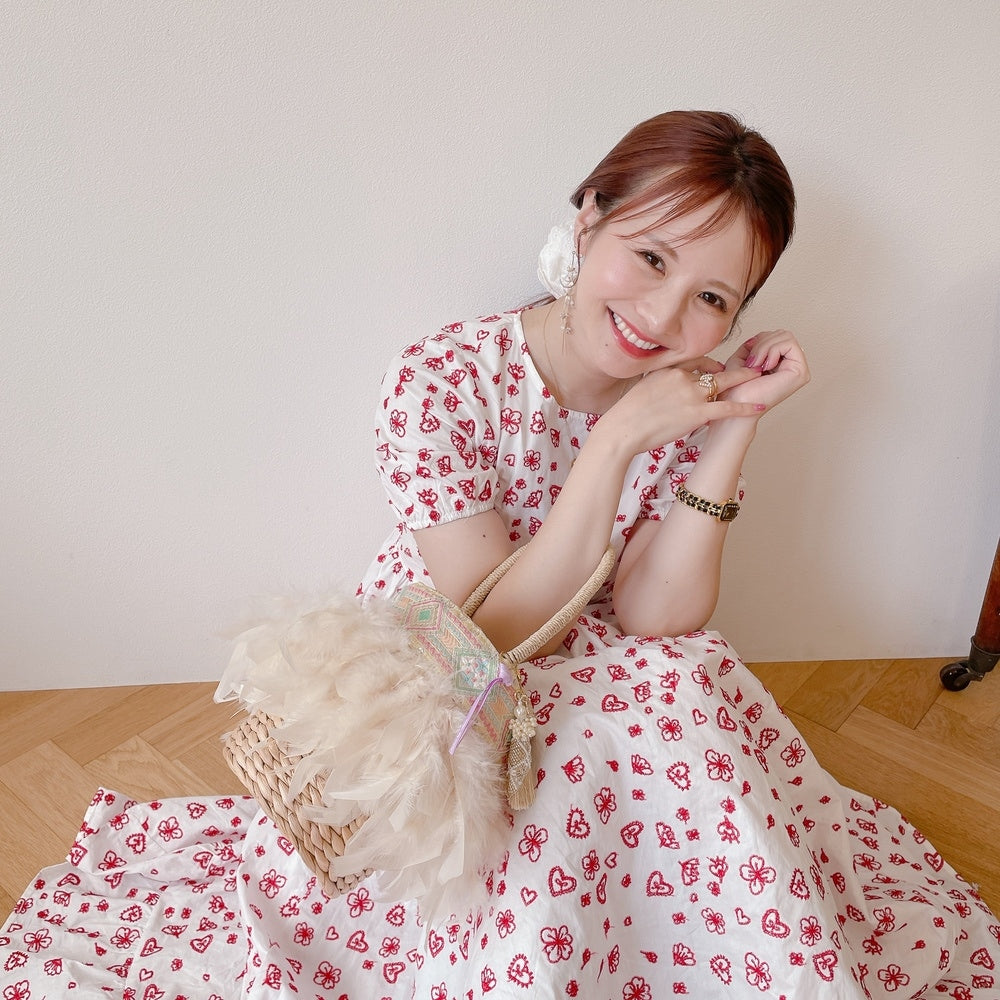 シュシュ Embroidery Lace