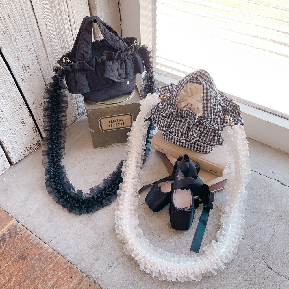 フリルストラップ Odette【太幅】