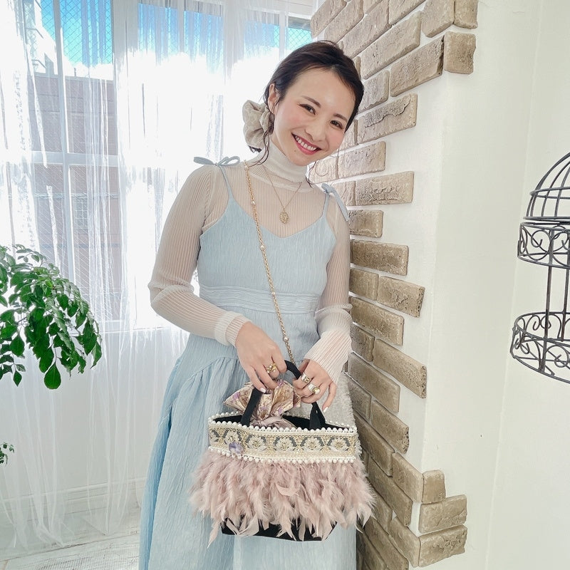 トート Wintry Meghan【スモーキーピンク】