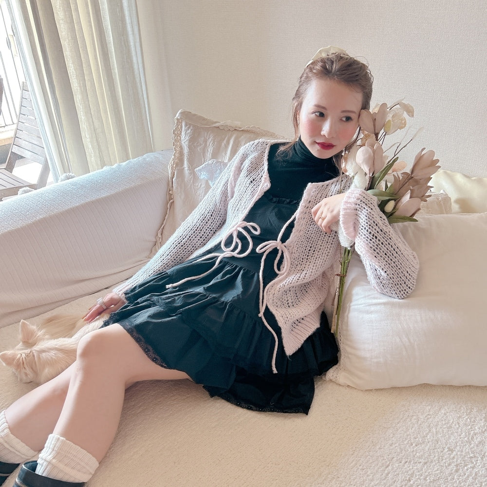 ★Girlyリボンニット