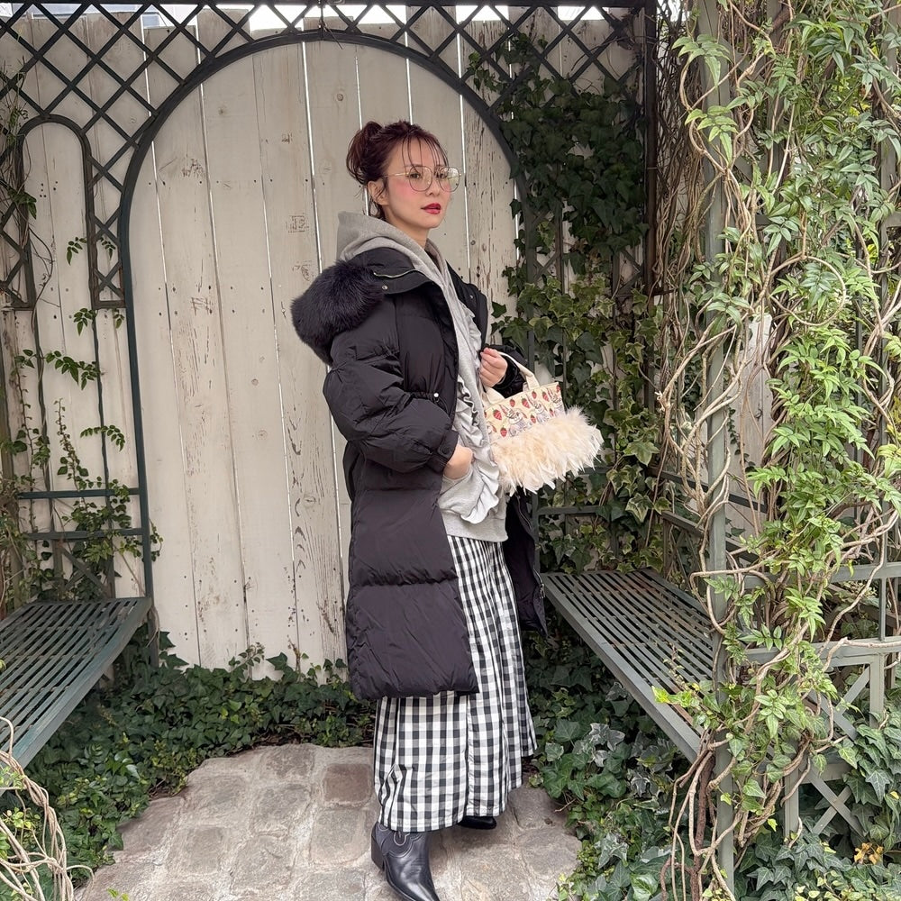 ★Furフード付ロングダウン2025