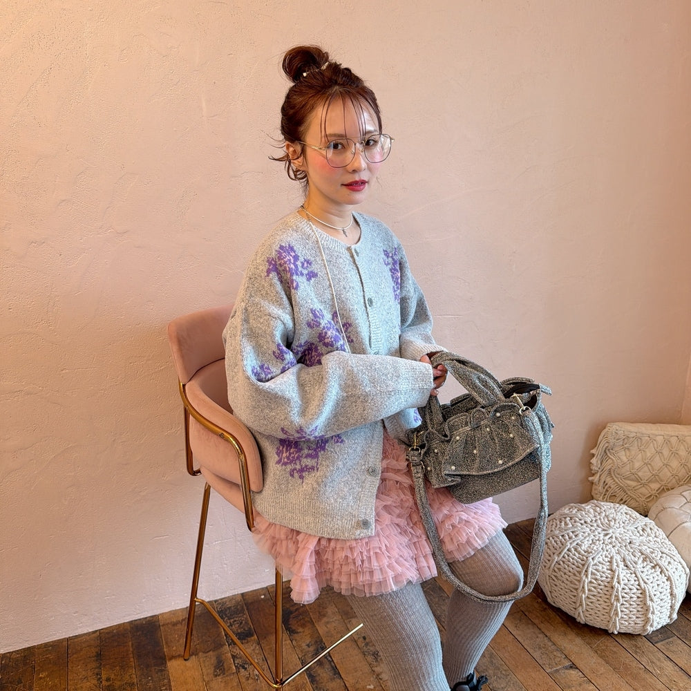 ミディフリルバッグ Pearlette Bebe