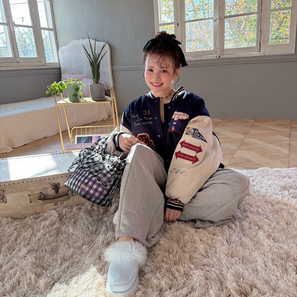 ★Cozy Loungeスウェット【ベルト付き】