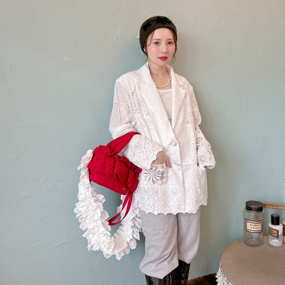 フリルストラップ Colette