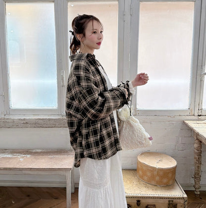 ★Boyfriendネルチェックシャツ