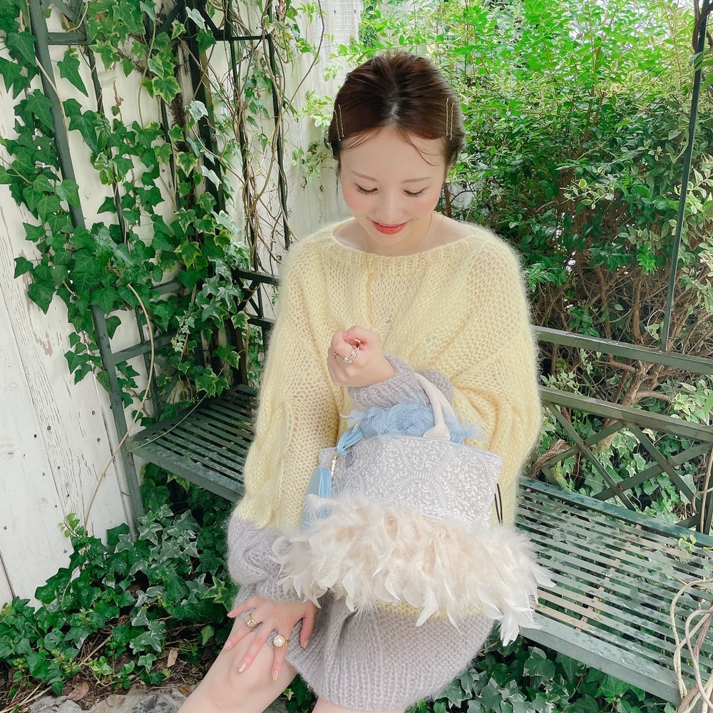 巾着バッグ Sea Anemone