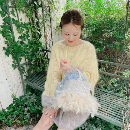 巾着バッグ Sea Anemone