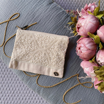 ポーチ Shabby Canvas Pouch