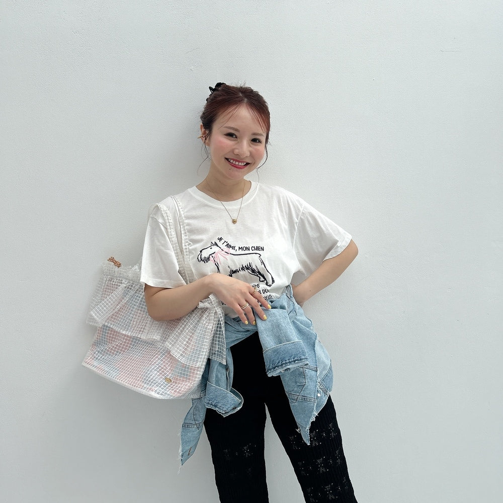 ポーチ Dazzly Peony