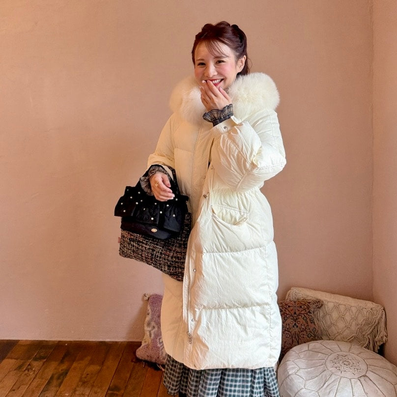 ★Furフード付ロングダウン2025