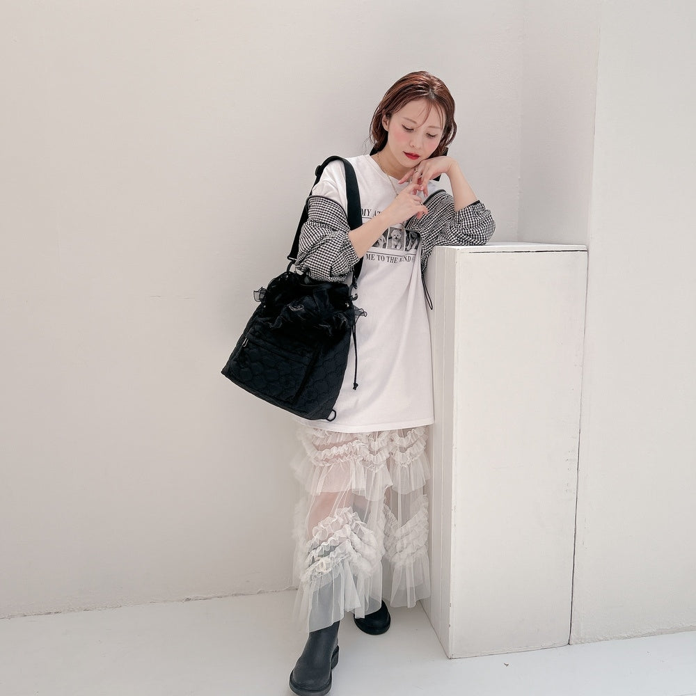 ★Primaシアーフリルスカート