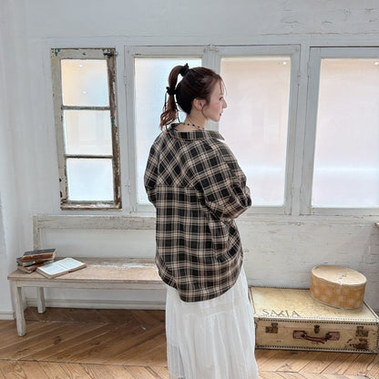 ★Boyfriendネルチェックシャツ