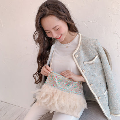 サコッシュ Love Poppy Colorful