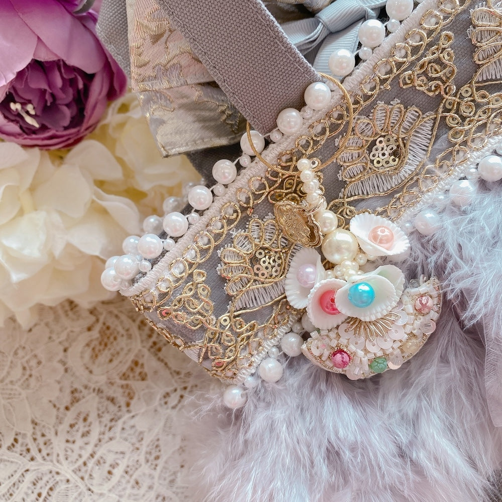 トート Wintry Meghan【アイボリー/グレー】