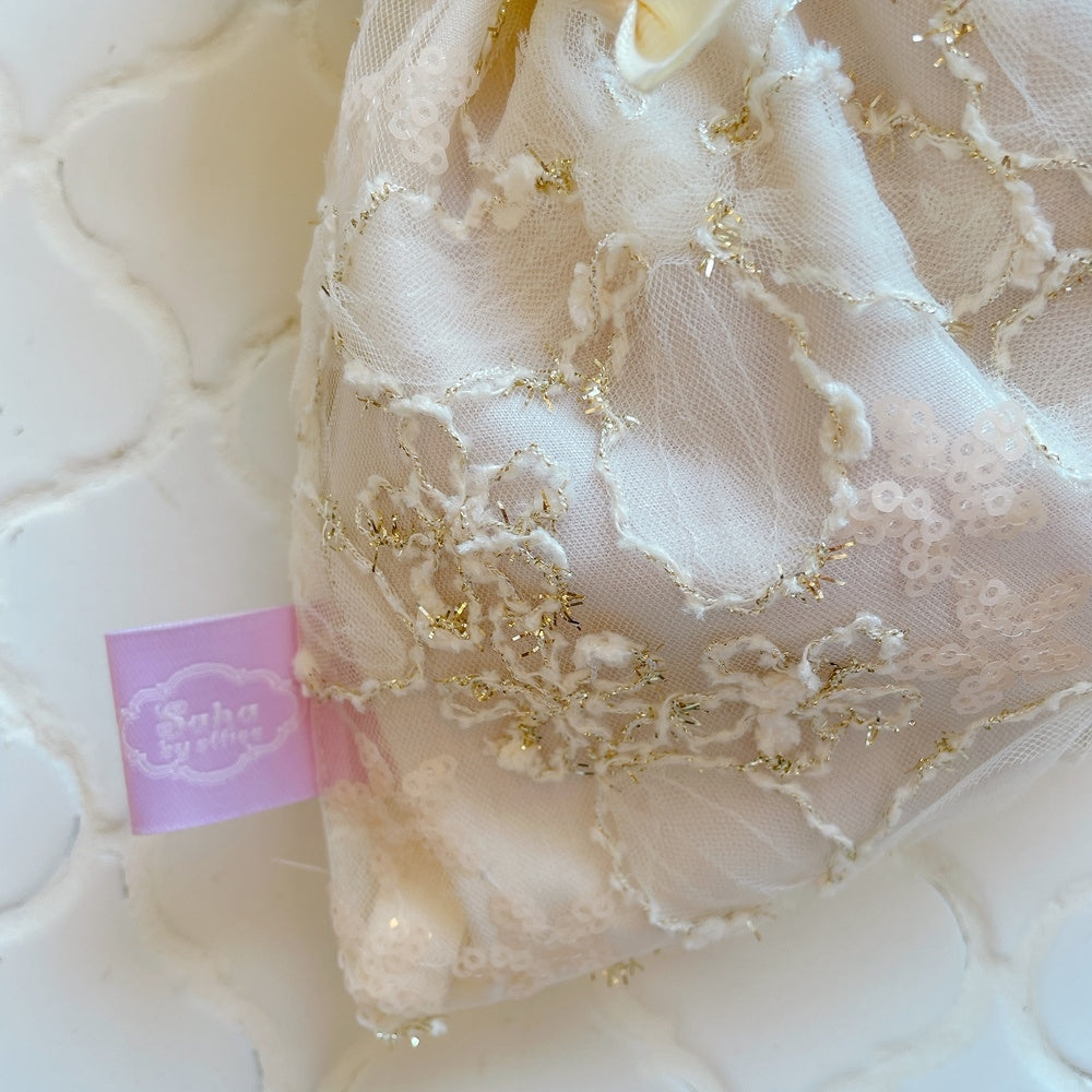 ミニインナーバッグ Antique Ecru