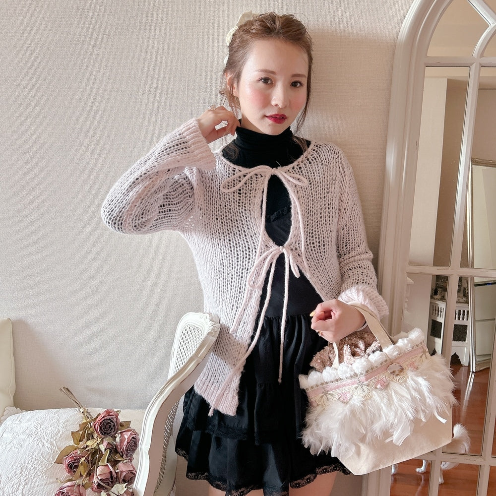 巾着＆トートSET Pom Pom Bunny