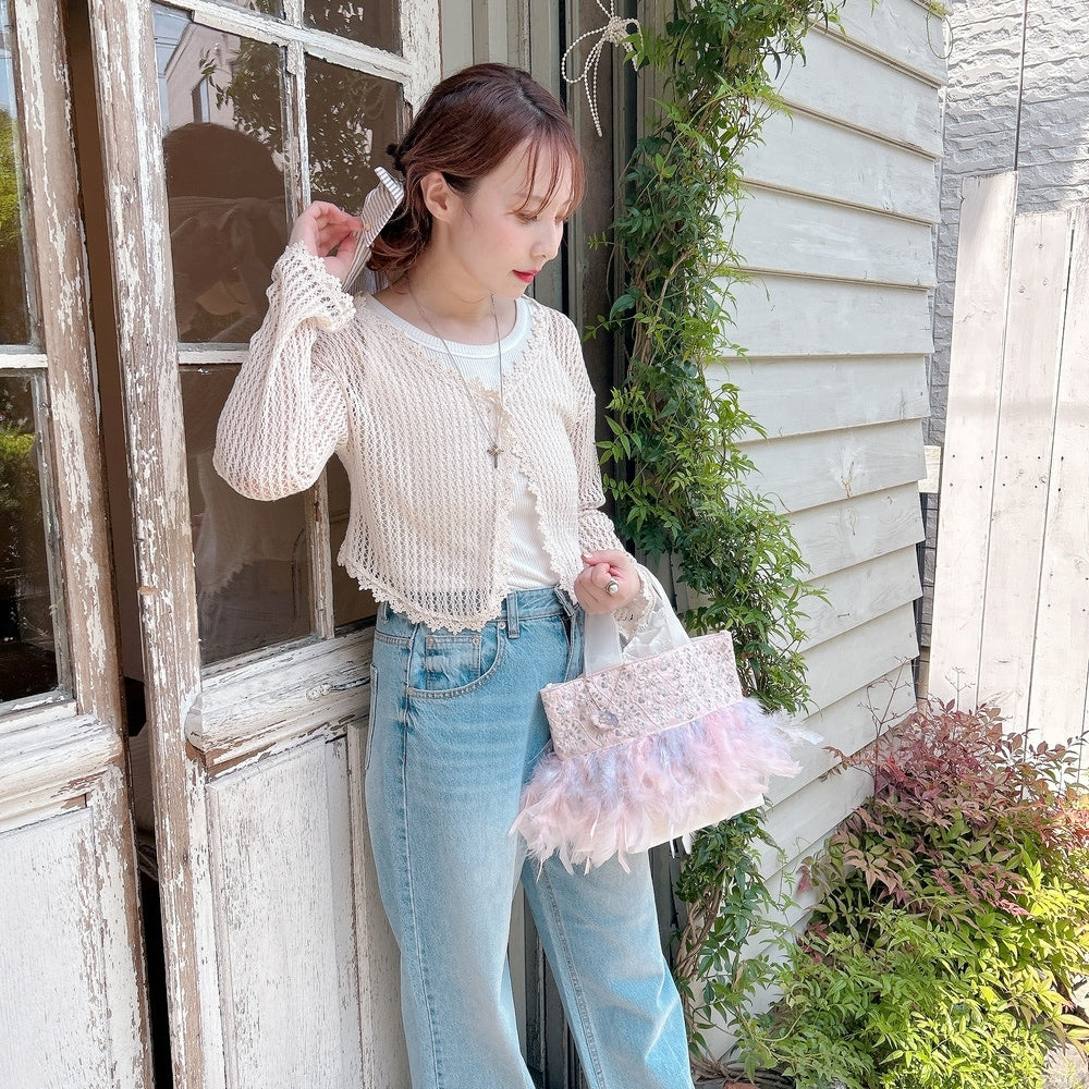 ★Bloomy クロシェットカーディガン