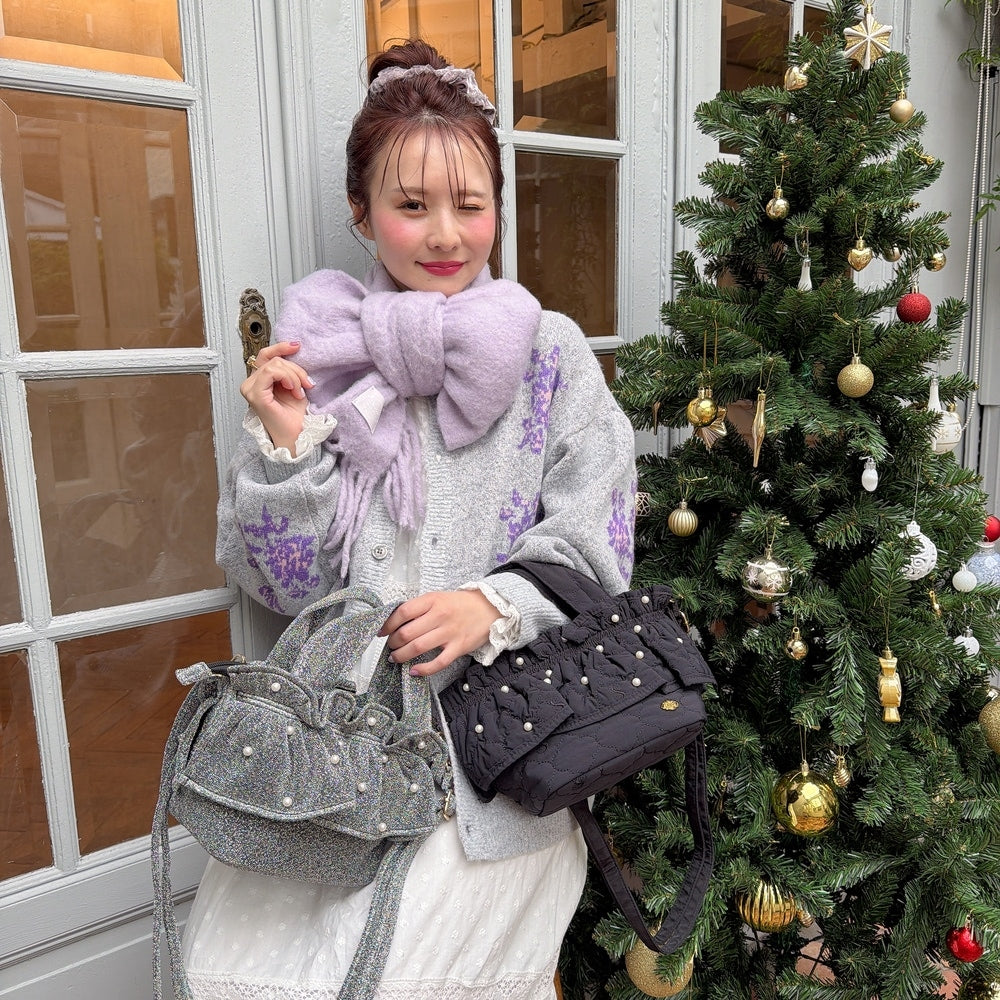 ミディフリルバッグ Pearlette Bebe