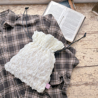 巾着バッグ Shabby Diamond