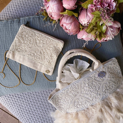 ポーチ Shabby Canvas Pouch