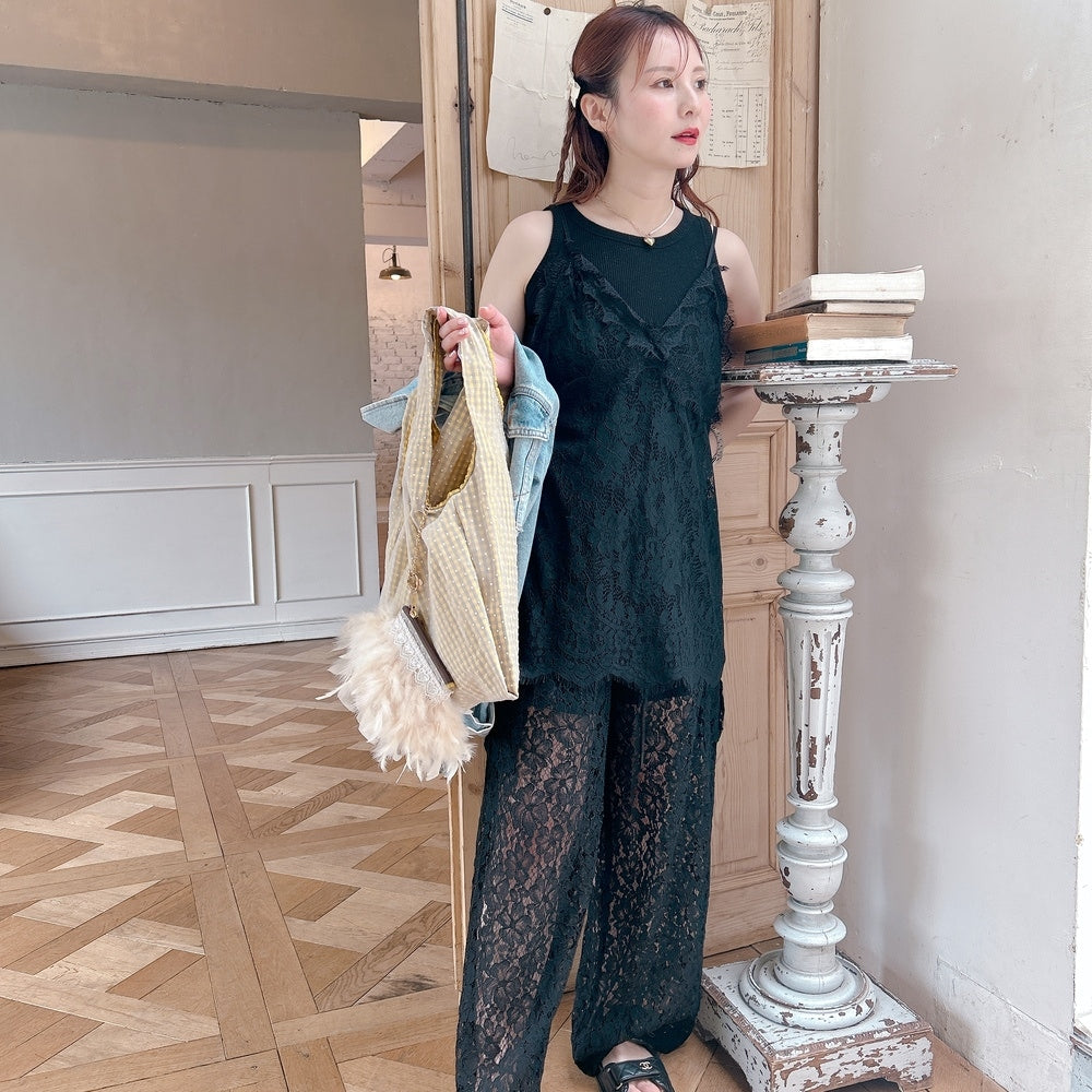 ★Moon Veilレースキャミ