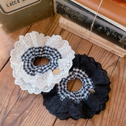 シュシュ Embroidery Lace