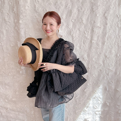 フリルストラップ Odette【太幅】