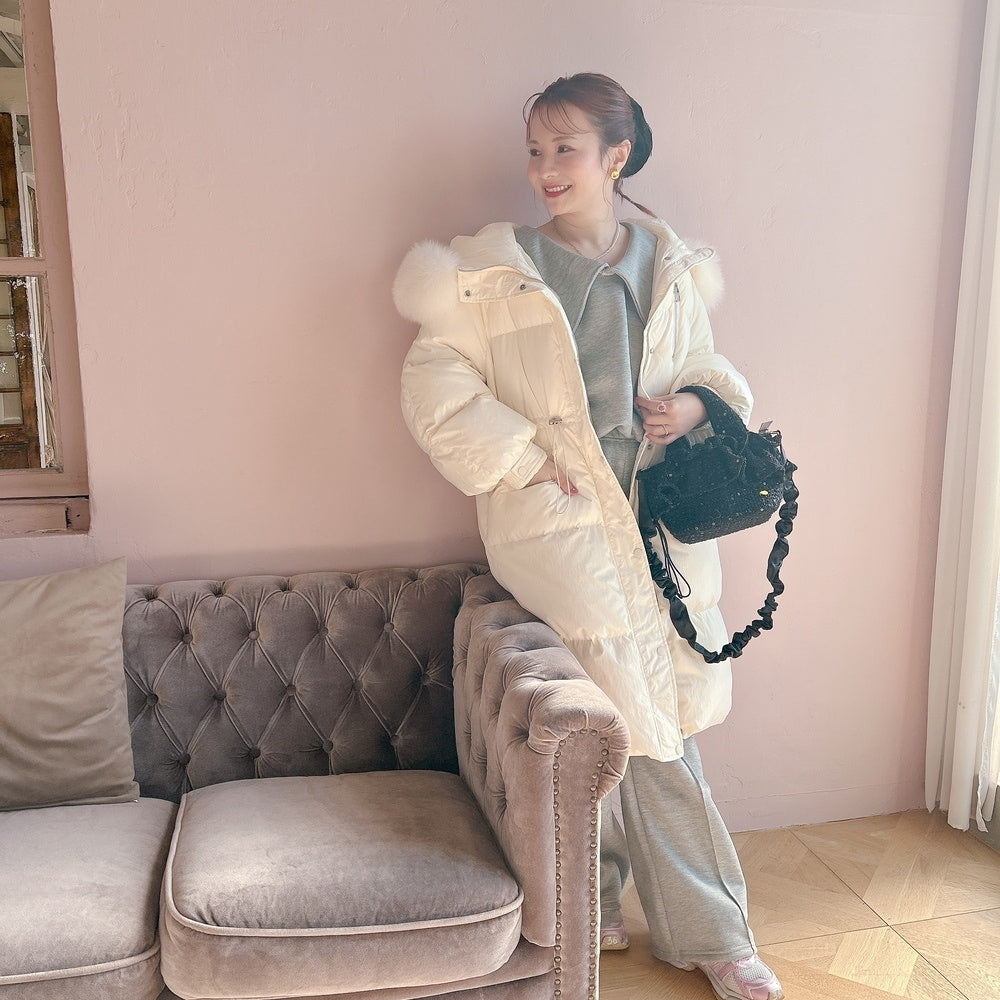 ★Furフード付ロングダウン2025