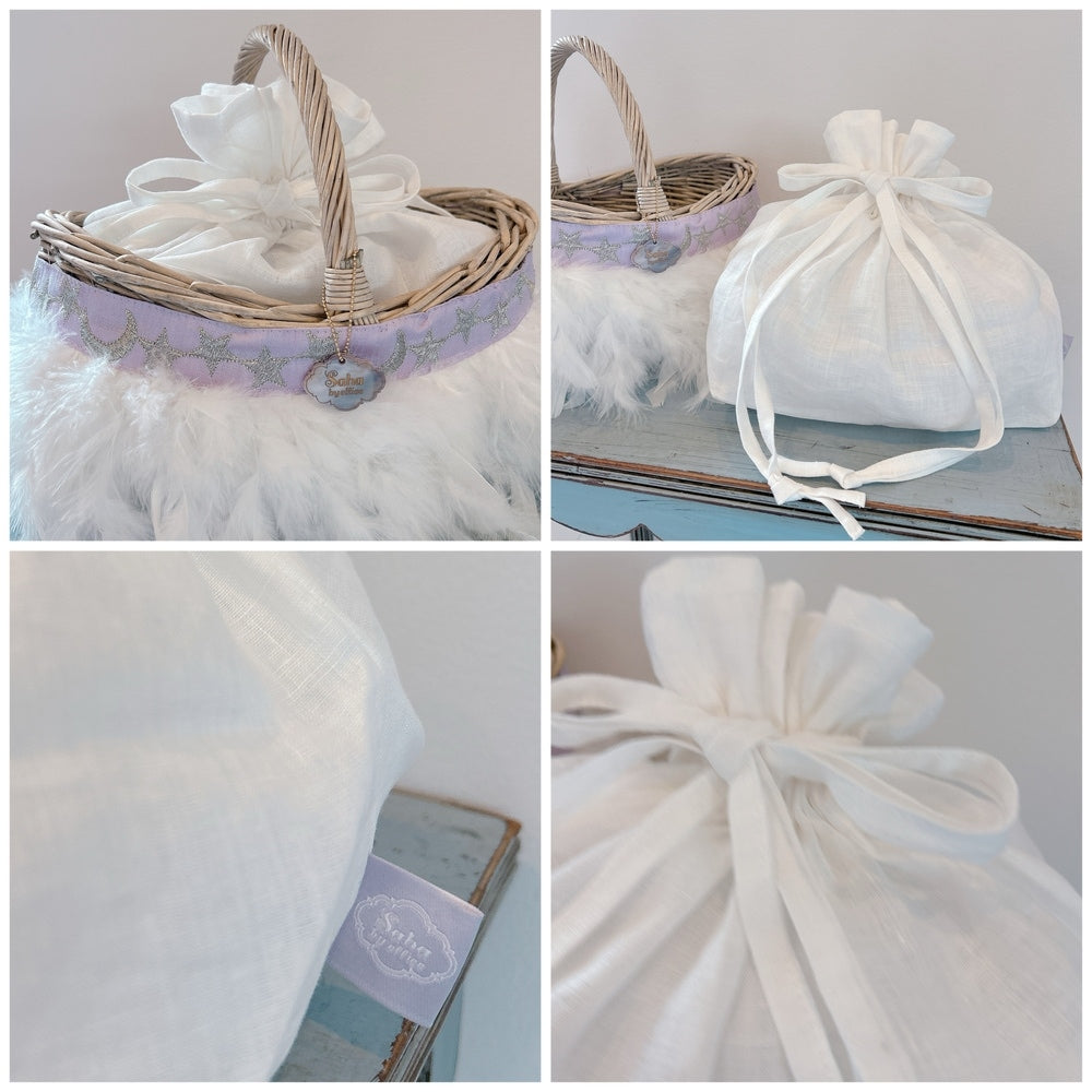 かご&巾着SET Moon Whisper Rattan