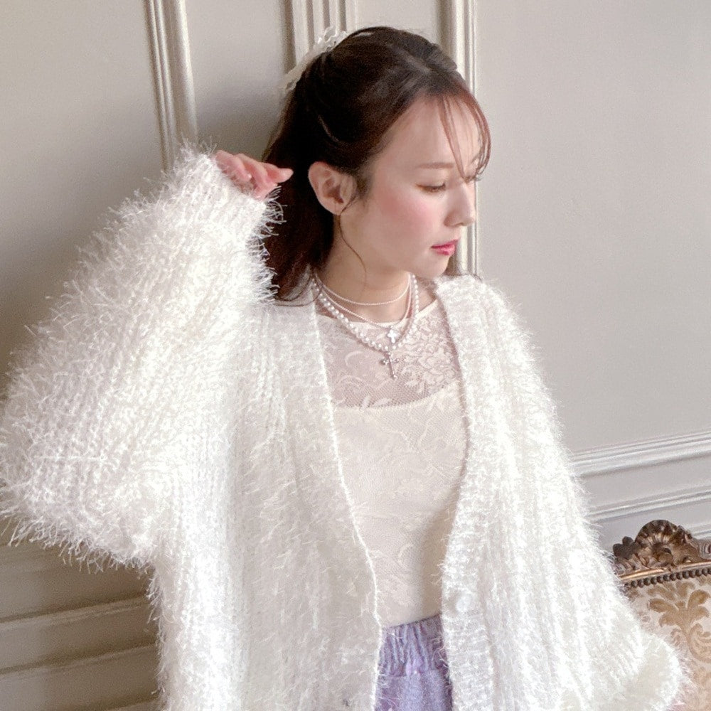 ★Shaggyニットガウン2025