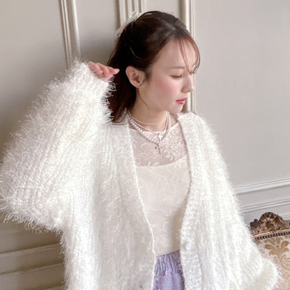 ★Shaggyニットガウン2025