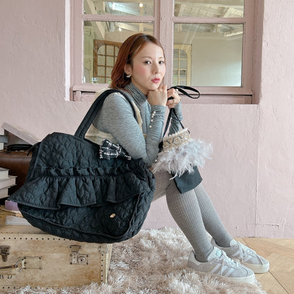 ミニサコッシュ Wintry Meghan ブラック