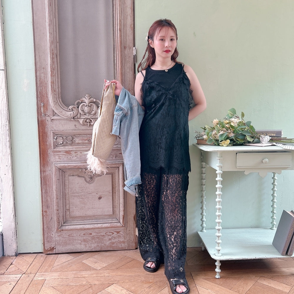 ★Moon Veilレースキャミ