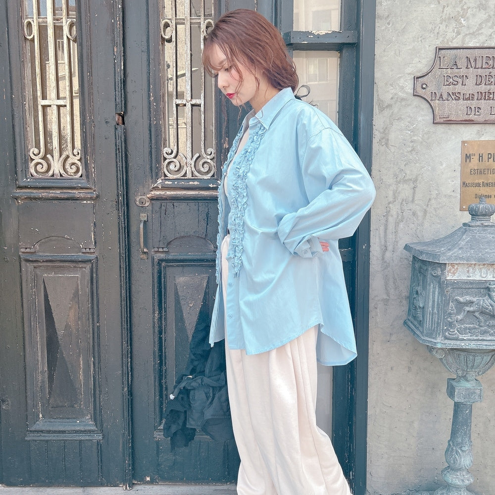 ★Dressy Frillシャツ