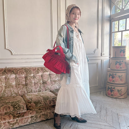 ★コットンレースDollyワンピース