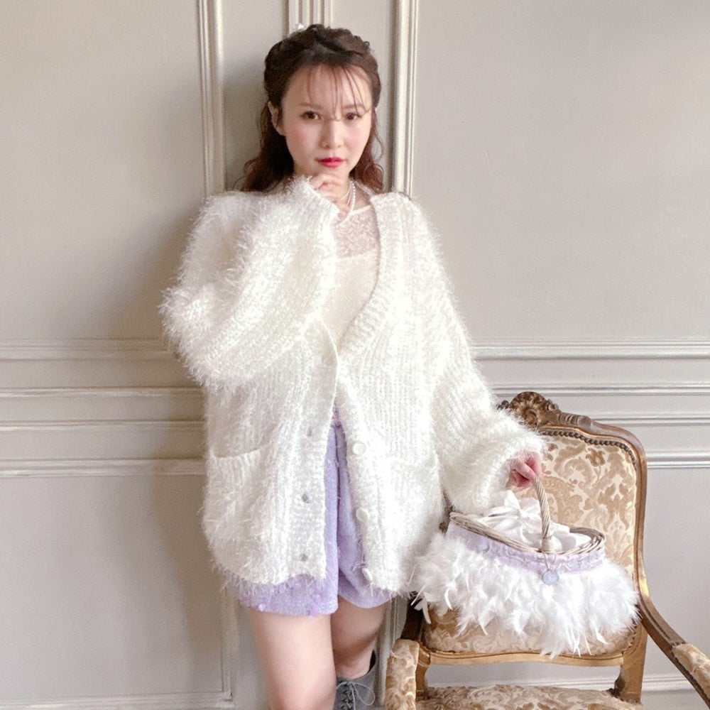 ★Shaggyニットガウン2025