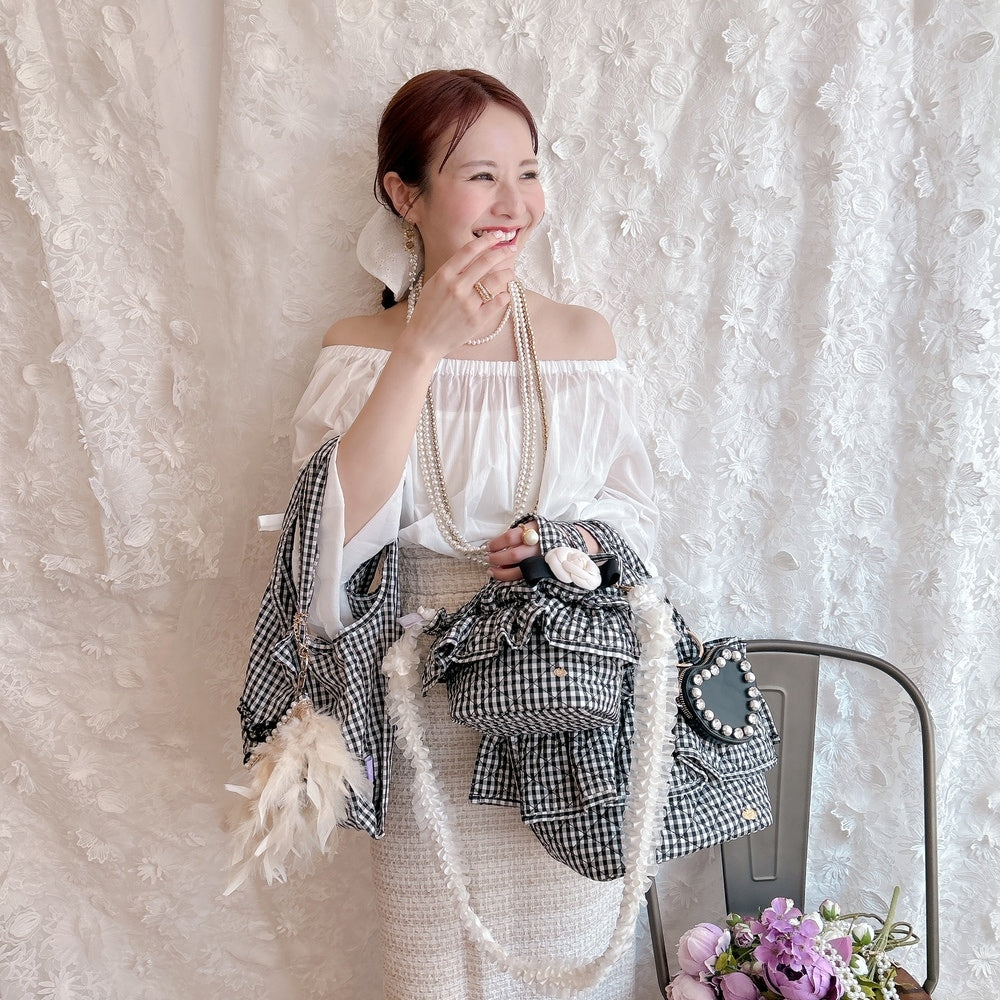 フリルストラップ Odette【太幅】