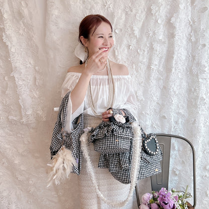 フリルストラップ Odette【太幅】