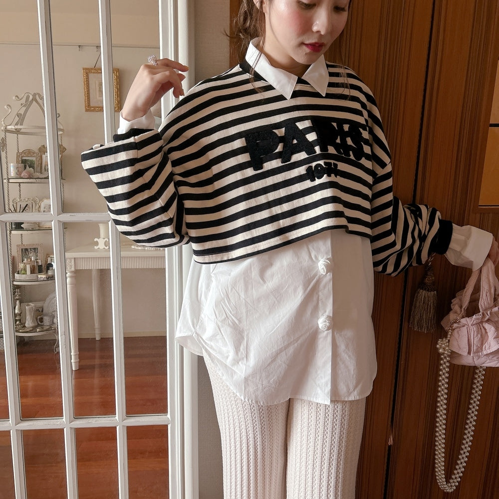 ★PARISボーダープルオーバー