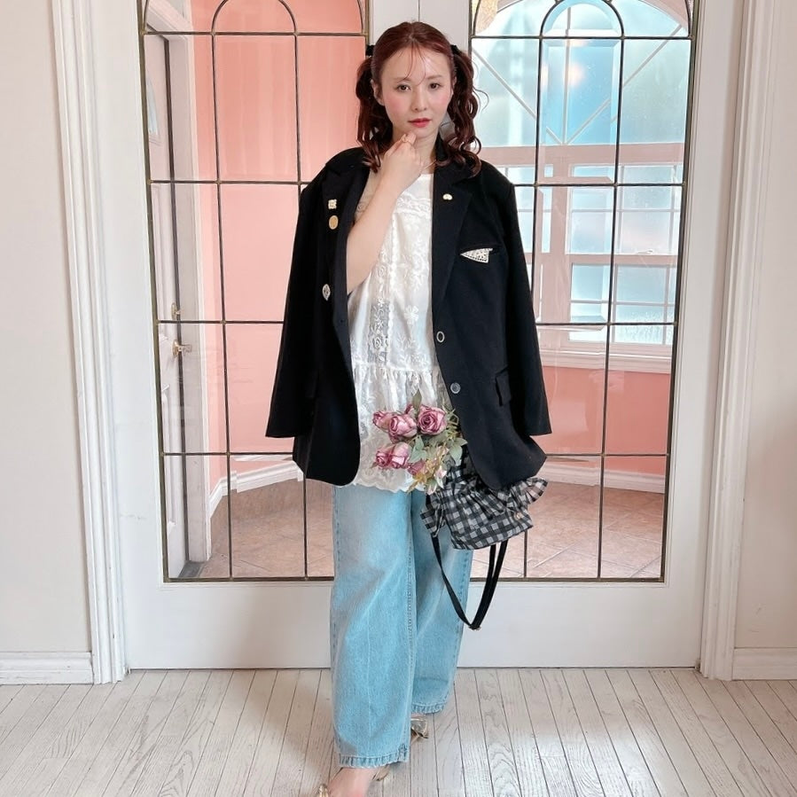 ★Eternalレースミニワンピ