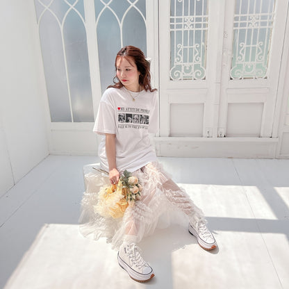 ★Primaシアーフリルスカート