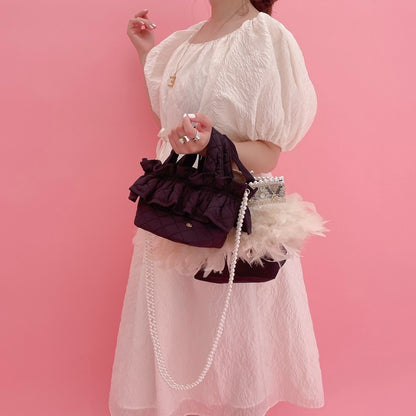 トート Wintry Meghan【アイボリー/グレー】