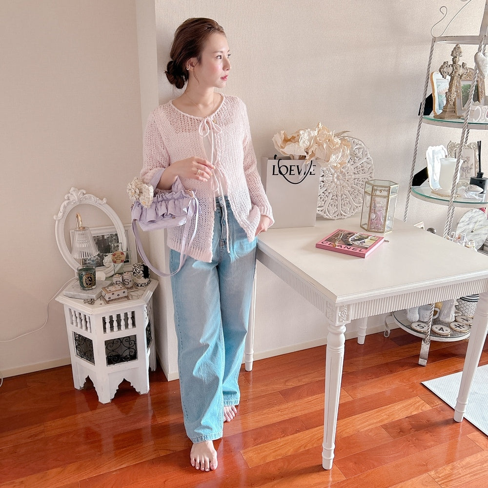 ★Girlyリボンニット