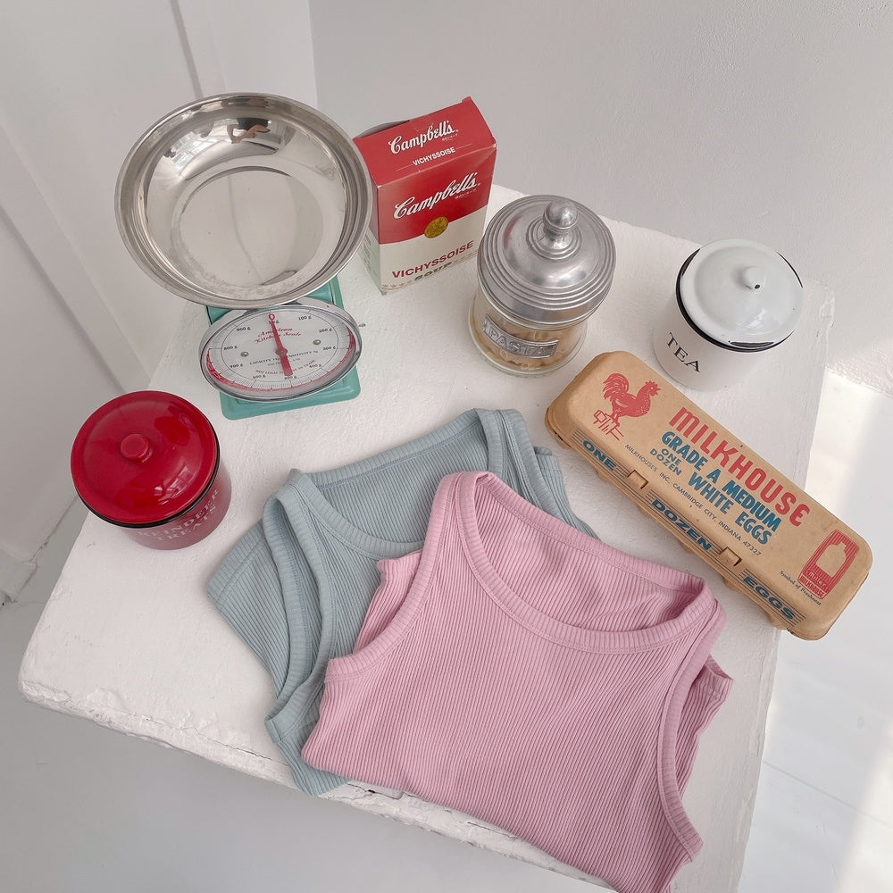 ★カラーリブタンク